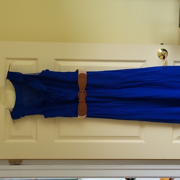 AB Studio Dresses & Skirts - AB Studio Electric Blue Maxi